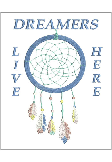 Dec095 - Dream Catcher Garden Flag